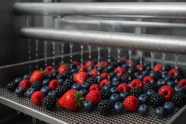 Ozone for fruit and vegetable disinfection